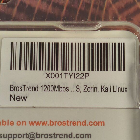 BrosTrend 1200Mbps High Gain Wireless Dual Band USB Adapter - Picture 5 of 6